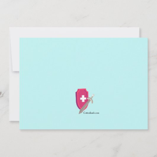 検疫勇気付けられるが通常のカードを取得 案内状 (裏面)