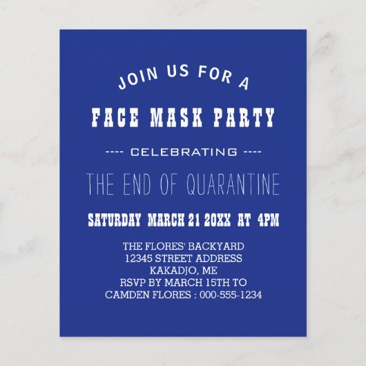 検疫来外パーティー (裏面)