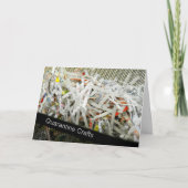 検疫機勇気付けられるカード カード (正面)