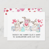 検疫済み |かわいいバレンタイン シーズンポストカード (正面/裏面)