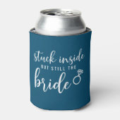 検疫花嫁ネイビーブルー結婚ズ 缶クーラー (缶正面)