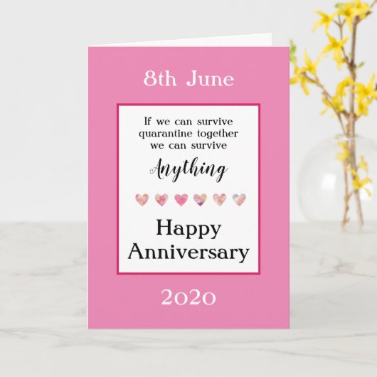 検疫記念日カード カード (黄色い花)