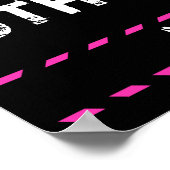 検疫誕生日 ポスター (角)