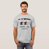 検疫誕生日! Tシャツ (正面フル)