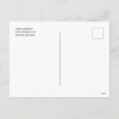 検疫2020ああ鹿どのような年のクリスマス シーズンポストカード (裏面)