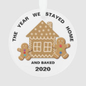 検疫2020 Covidクリスマスツリー オーナメント (裏面)