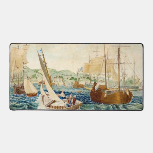 検疫、スタテン島1833 デスクマット (正面)