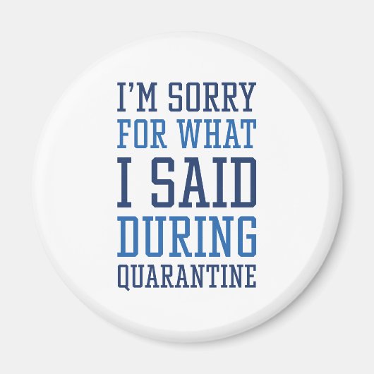 検疫 マグネット (正面)