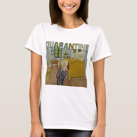 検疫、悲鳴 – Edvard Munch, Tシャツ (正面)