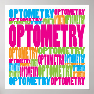 検眼カラフル ポスター