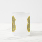 検眼医の飲むリーグ フロストグラスマグカップ (中央)