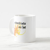 検眼医は熱いです コーヒーマグカップ (正面左)