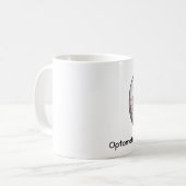 検眼医は視野のマグとのそれをします コーヒーマグカップ (正面左)