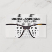 検眼医 |アイグラフ |処方眼鏡 名刺 (正面)