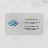 検眼医 | アイロゴ 名刺 (裏面)