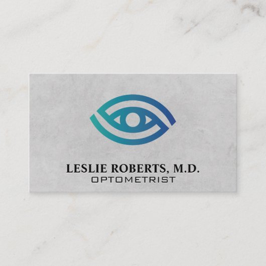 検眼医 | アイロゴ 名刺 (正面)