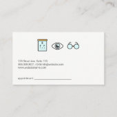 検眼医 | カルテ 予約カード (裏面)