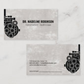 検眼医 | ドクター | 眼科検査 予約カード (正面/裏面)