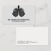 検眼医 | 医師 | 技術 予約カード (正面/裏面)