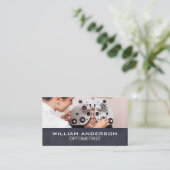 検眼医 | 眼科医 | ドクター 名刺 (スタンド正面)