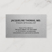 検眼医 | 眼科検査 予約カード (裏面)