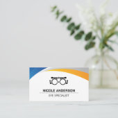 検眼医 | Phoropter機器 |ヘルス 名刺 (スタンド正面)