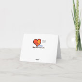 検眼器おもしろいおよび患者誕生日カード カード (裏面)