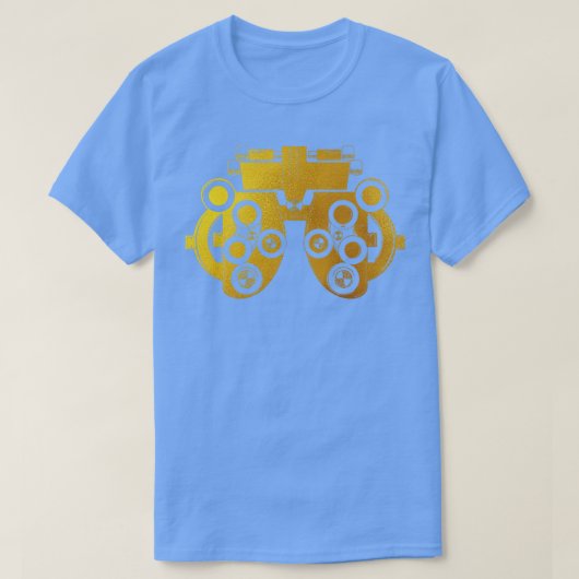 検眼器具4 Tシャツ (デザイン正面)