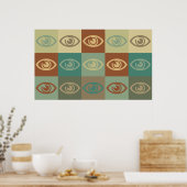 検眼技ポップ・アートの術 ポスター (キッチン)