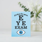 検眼検査アポイントメント ポストカード (スタンド正面)