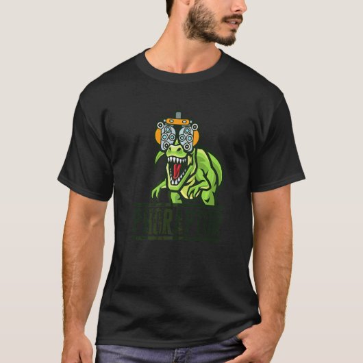 検眼機 フォロプター 検眼医 フォラプター Tシャツ (正面)