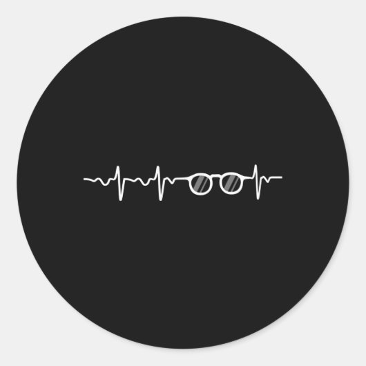 検眼生用眼鏡 ラウンドシール (正面)