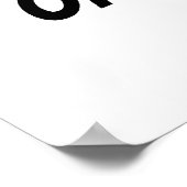 検眼発育不全 ポスター (角)