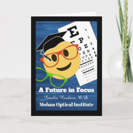 検眼科卒業祝い カード