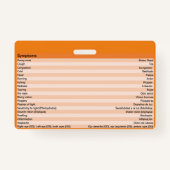 検眼薬用バスペインのッジ バッジ (裏面)