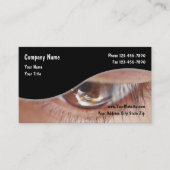 検眼閉鎖法 名刺 (正面)