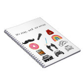 検索アイコンノートブック ノートブック (右側)