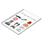 検索アイコンノートブック ノートブック (左側)