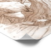 検索プリント(カスタマイズ可能なサイズ) ポスター (角)