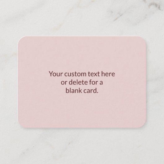 検索モダン名モノグラムの前 | マルーンレッド エンクロージャーカード (裏面)