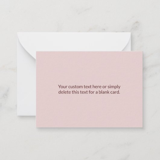 検索モダン名モノグラムの前 | マルーンレッド ノートカード (裏面)