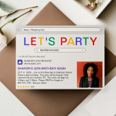 検索結果 50歳の誕生日パーティー 招待状