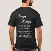 検索聖なる書物、 経典バイブル聖句Be A Berean Tシャツ (裏面)
