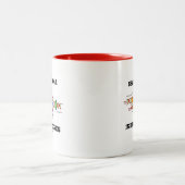 検索DNAは私の遺伝子のDNA複製にある ツートーンマグカップ (中央)