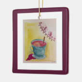 検討されたワイン セラミックオーナメント (左)