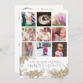 検討の年のInstagramのクリスマスカード 招待状