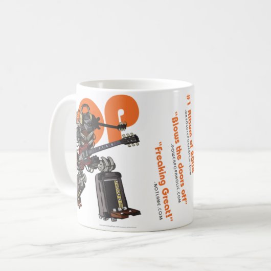 検討のPOPMONSTERのマグ コーヒーマグカップ (正面左)