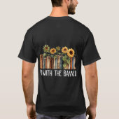 検閲された人と一緒 Tシャツ | 禁書Tシャツ (裏面)