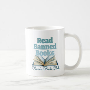検閲された本の読書会 コーヒーマグカップ