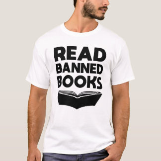 検閲された本を読む 本の虫 ライブラリアン Tシャツ